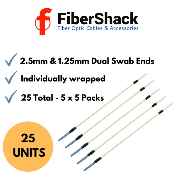 1.25mm Fiber Cleaning Sticks