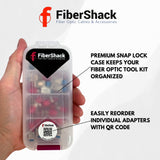 FiberShack - Fiber Optic Adapter Kit - 20 x 4 Fiber Adapter Kit - Transition your Fiber Optic Cables from SC/FC or LC Fiber Adapter to FC/ST Fiber Optic Cables